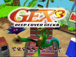 Gex 3 - Deep Cover Gecko Title Screen